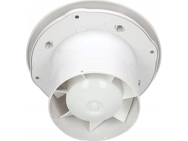 AWENTA Kattotuuletin Sateo fi100 105m3/h 10W 230V kylpyhuoneen tuuletin ajastimella valkoinen Awenta WXS100T