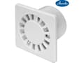 Miniatyrbild 2 av 3: AWENTA Badrumsfläkt Disk fi100 60m3/h 8W 230V vit Awenta WWD100