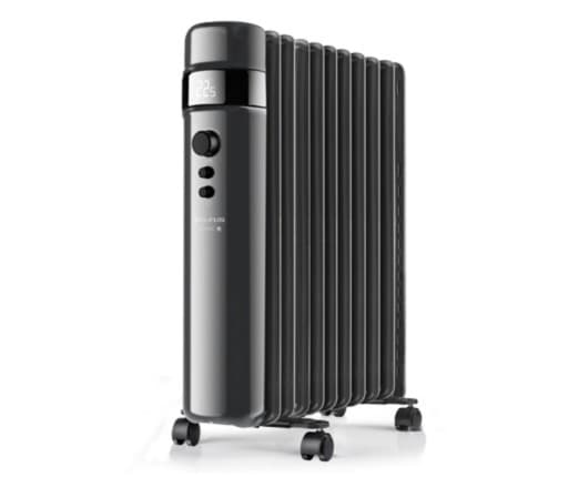 Taurus Agadir Öl-Radiator 2500 W NA, Öljysähkölämmitin, Öljy, Öljy, Sisätila, Lattia, Musta