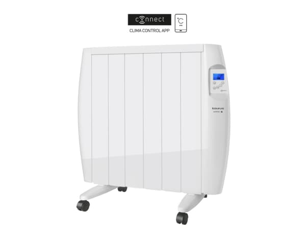 Taurus Malbork Connect 1200, Konvektorisähköinen tilalämmitin, Android, iOS, IP24, Sisätila, Lattia, Seinä, Valkoinen