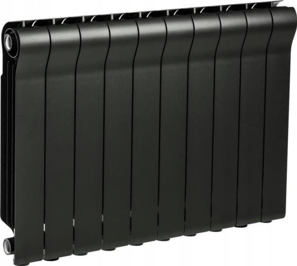 SÄTEILIJÄT Alumiinipatteri Ottimo 500 * 10 grafiitti (DWZ)