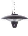 Miniatyrbilde 1 av 9: Terrassevarmer Svart Metall ø 51 cm Takmontert 1800W
