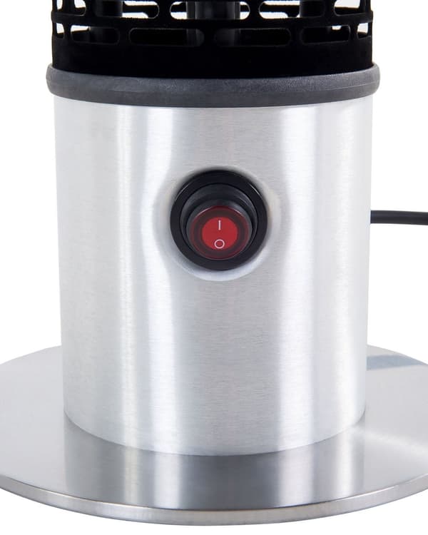 Terrassevarmer Svart Metall 64H cm Frittstående 800W