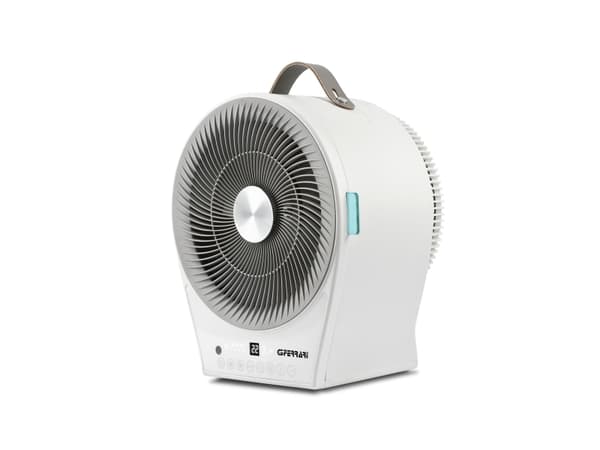 G3 Ferrari G60024, Sähkökäyttöinen lämpötuuletin, 10 - 35°, 24 h, Sisätila, Vastaanotto, Lattia, Taulukko, Valkoinen Valkoinen