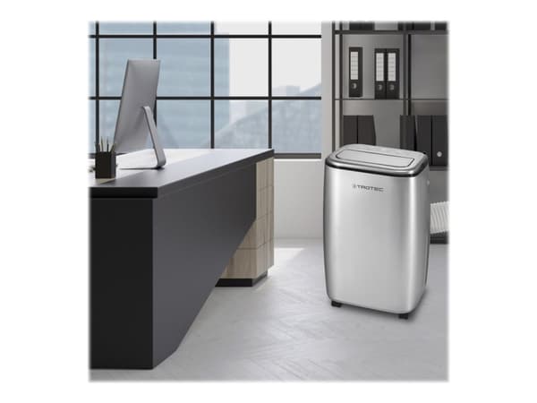 Trotec PAC 3810 S local design ilmastointilaite - 3 puhallinnopeutta, 3,8 kW, kaukosäädin, LED-näyttö, 24h ajastintoiminto, yöajastin