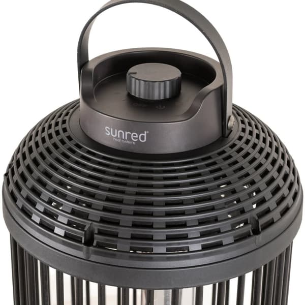 Sunred Bordsvärmare Indox 1200 W halogen svart