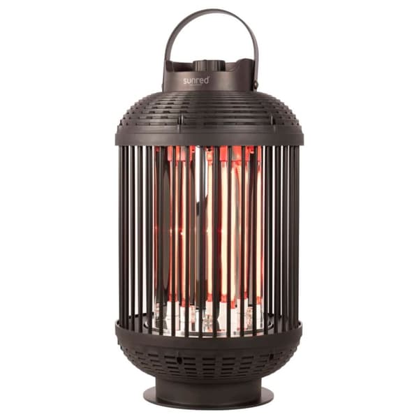 Sunred Bordsvärmare Indox 1200 W halogen svart