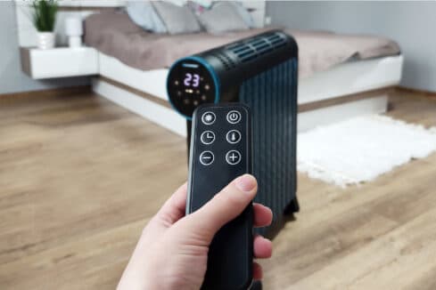 Blaupunkt HOR811, Öljysähkölämmitin, Öljy, Öljy, 24 h, Sisätila, Lattia