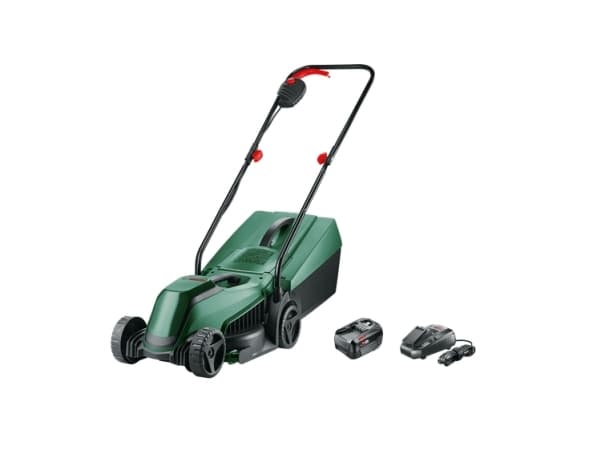 Bosch - Lawn care set - trådløs - 18 V - 4 Ah inkludert lader - 32 cm - 8.1 kg