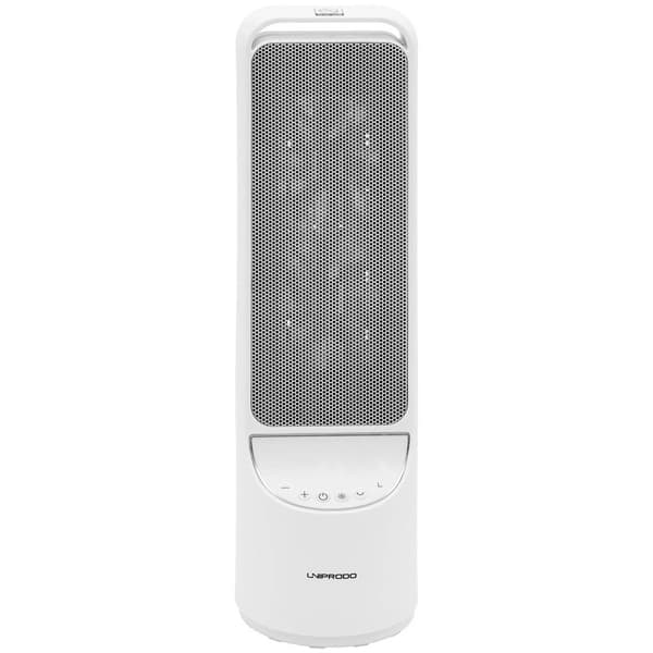 Uniprodo Värmefläkt - 1200/2000 - W - Vridbar - Vit