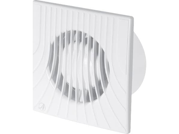 AWENTA Kaksinopeuksinen kylpyhuoneen tuuletin Wa fi100 64/85m3/h 5/12W 230V johdolla, pistokkeella ja narukytkimellä valkoinen Awenta WA100DWP