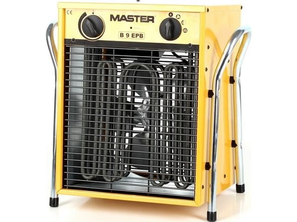 Master Klimatechnik B-9IT Varmekanon 4500 W, 9000 W Gul, Sort