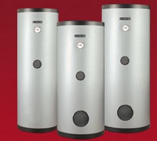 Kospel varmtvannsveksler Termo Solar stående med to spoler (SB-200)