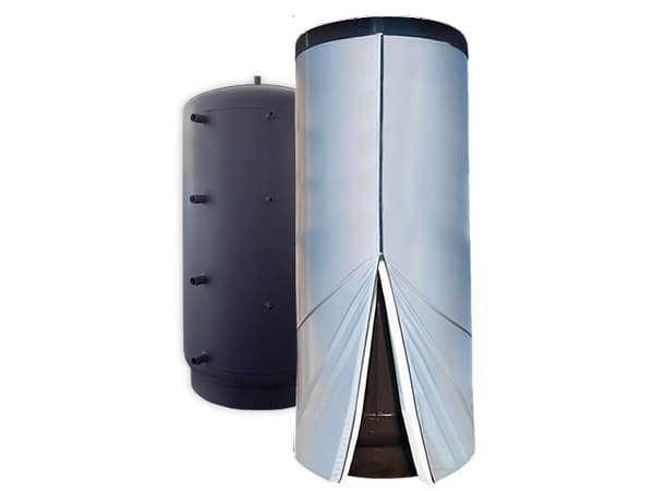 Galmet Ikke-emaljert buffertank svart SG(B) 380L - 70-400000