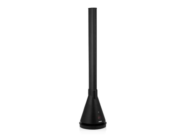 Princess 01.348700.01.001, Viftedrevet elektrisk romvarmer, Keramisk, 2 m, Innendørs, Gulv, Sort