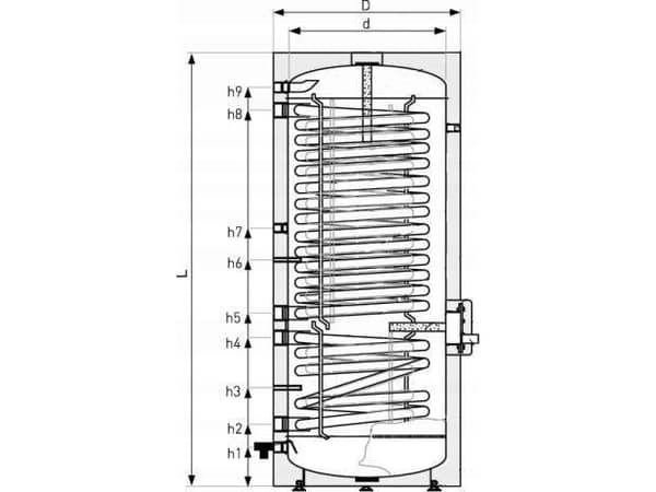 Galmet 400 STANDARD Värmepumpsväxlare MAXI PLUS SGW(S)LARGE 2 slangar SKAY/POLIURETAN // OG.G.26-409100N