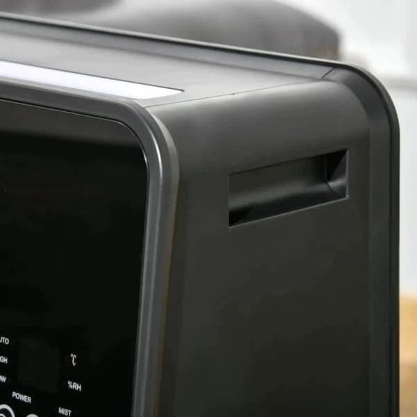 Rootz Heater - Heater Electric - 2 In 1 Fan Heater - Heater Med Fjernbetjening - 2000W Med GS ABS - Sort - 33 X 21 X 49,5 Cm