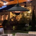 Pikkukuva 2 / 7: Rootz Ceiling Heater - Radiant Heater - LED Lighting - Remote Control - 2000w - 43x43x25cm