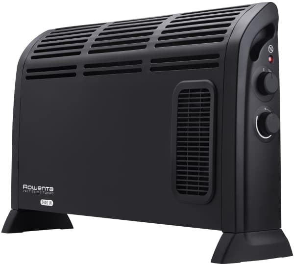 Rowenta Convector Vectissimo II CO3035, Konvektorisähköinen tilalämmitin, Kiina, 1,2 m, IP20, Sisätila, Lattia musta