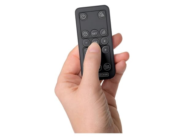 BLACK+DECKER BXWSH2000E - Varmer - veggmontert - 2 kW