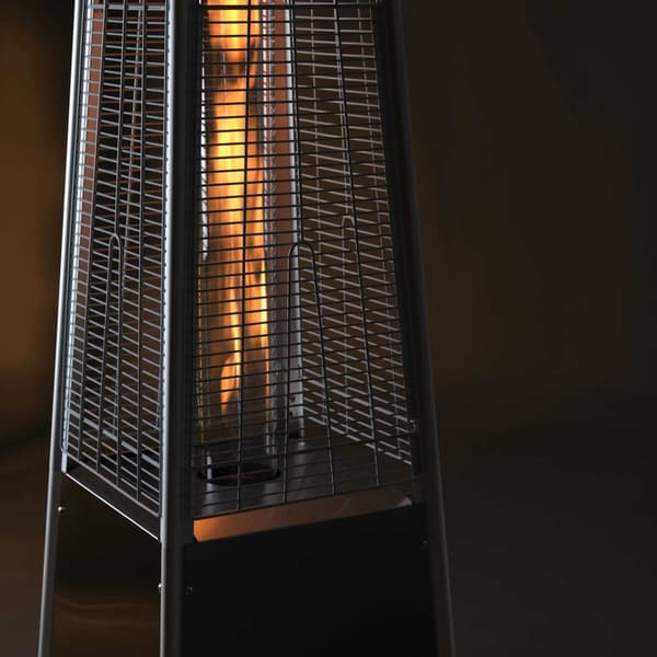 Fornorth Terrassevarmer Pyramid 13kW gassdrevet, rustfritt stål