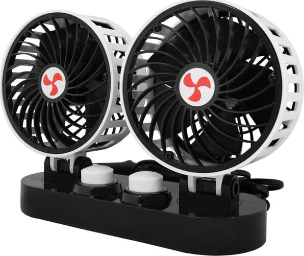 Oem LTC LTC autotuuletin 2x5" 12V säädöllä varustettuna
