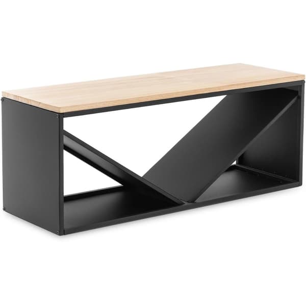 Brændestander med bænk og sæde 104 x 35 x 41 cm