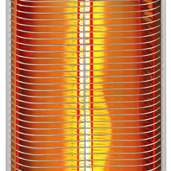 Infrarød varmelampe Solaris Terra 1500W med timerfunktion - sort