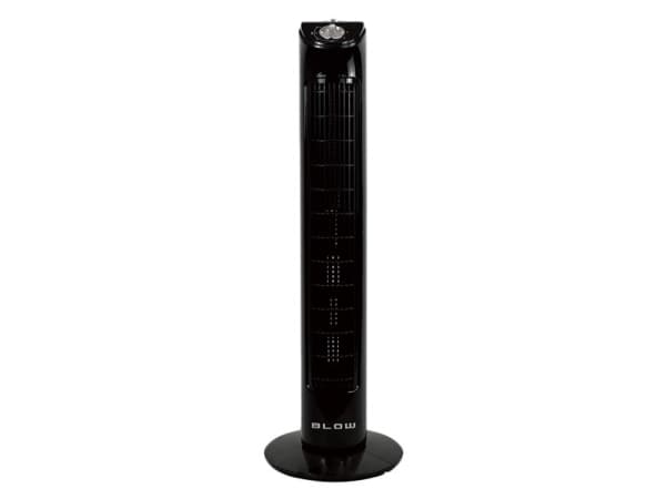 Kolonnfläkt 80W SVART