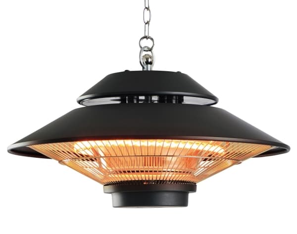 Activejet APH-IH1500, Hängande terrassvärmare, Svart, Plast, Rostfritt stål, Elektrisk, 1500 W, Golden amber