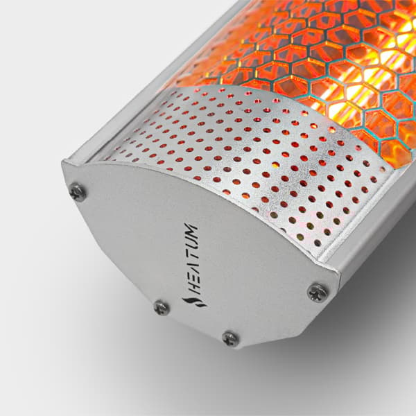 Infrarød varmelegeme Heatum H2000R Urban Silver
