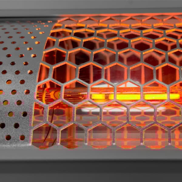 Infrarød varmelegeme Heatum H2000R Urban Silver