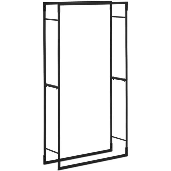 Metallinen suorakaiteen muotoinen polttopuuteline LOFT jopa 40 kg 80 x 25 x 150 cm