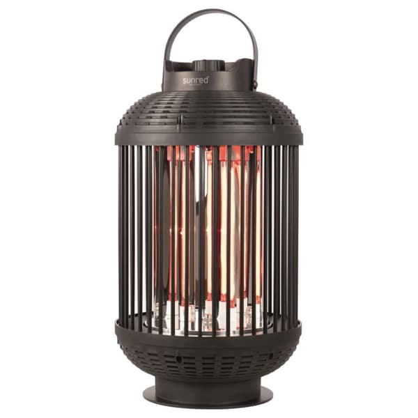 Sunred Bordsvärmare Indox 1200 W halogen svart