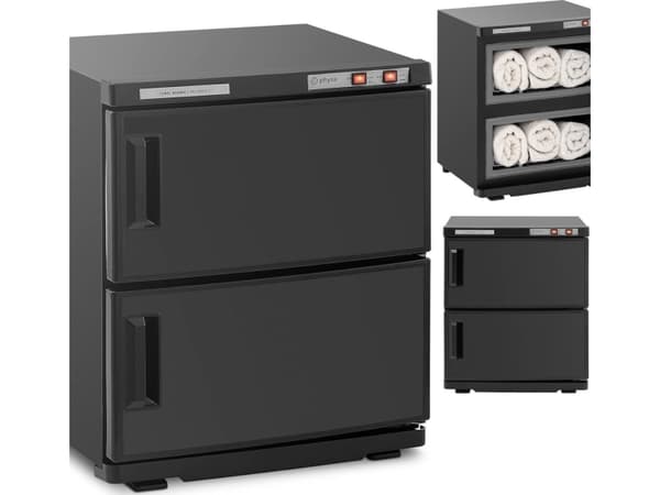 Physa Handduksvärmare med UV-sterilisering 32 l 450 W svart Handduksvärmare med UV-sterilisering 32 l 450 W svart