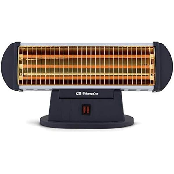 Orbegozo BP 0204 kvartskamin - 3 effektnivåer - Omedelbar värme - Anti-tiltsystem 1200 W