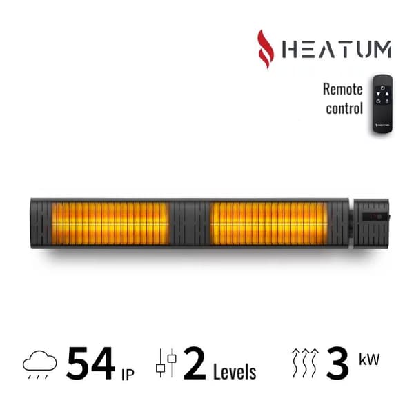 Infrarød varmelegeme Heatum H3000R Empire