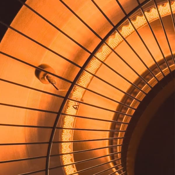 Infrarød varmelegeme Heatum H2000R Verse sort
