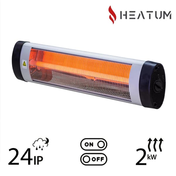 Infrarød varmeovn Heatum H2000 Optim
