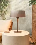 Miniatyrbilde 2 av 8: Elektrisk terrassevarmer Grå Stål 1500 W Halogen Bærbar Hage Tilbehør Varmelampe