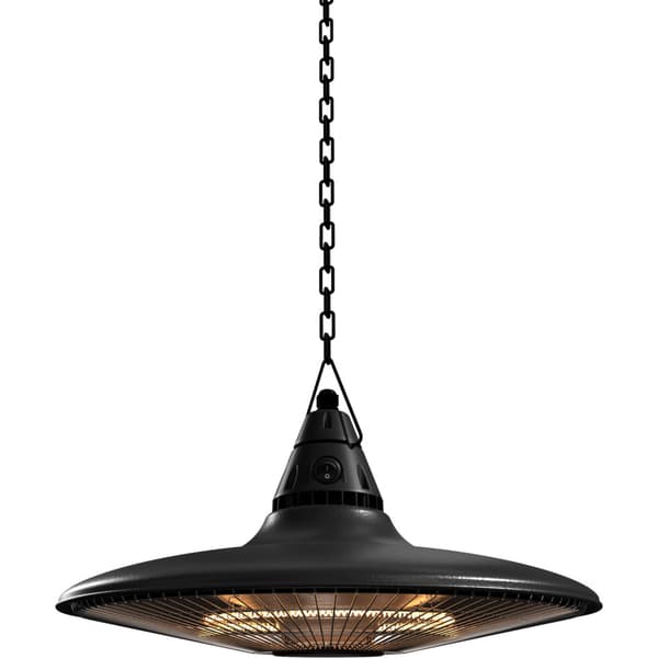 Namron Nedhengt Terrassevarmer Slim 1500w Sort