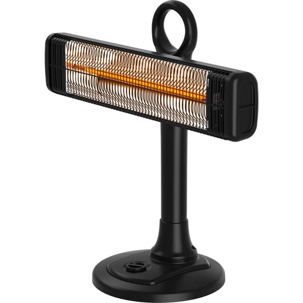 J&EL Terrassevarmer Gulv/bordmodell 1000w Sort