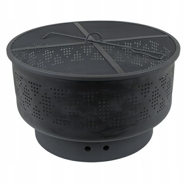 MASTER GRILL ELDGRUND FÖR TRÄDGÅRD MED GNISTSKYDD 59 cm