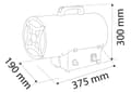 Miniatyrbillede 5 af 8: Gasvarmer 15KW NEO Tools 90-083