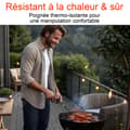 Miniatyrbild 4 av 4: INN Elektrisk uppvärmt rör för kolgrill, elektrisk grillning, köksredskap för utomhusgrillning