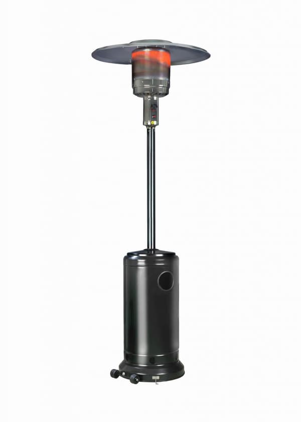 Eurom THG14000 DE Stainless steel Standing gas patio heater Black 324082