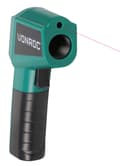 Miniatyrbillede 3 af 5: VONROC Termometer - Digitalt - infrarødt | Batteridrevet | med laser | Inkl. 2x AAA Batterier