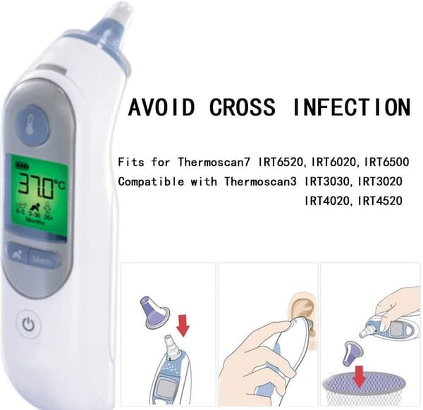 INF Skydd för örontermometer Braun ThermoScan 20-pack 2-pack