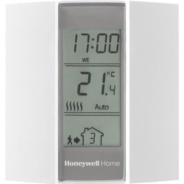 Programmerbar termostat - T136 - Trådbunden - Elektrisk - Stor LCD-skärm - Adaptiv reglering