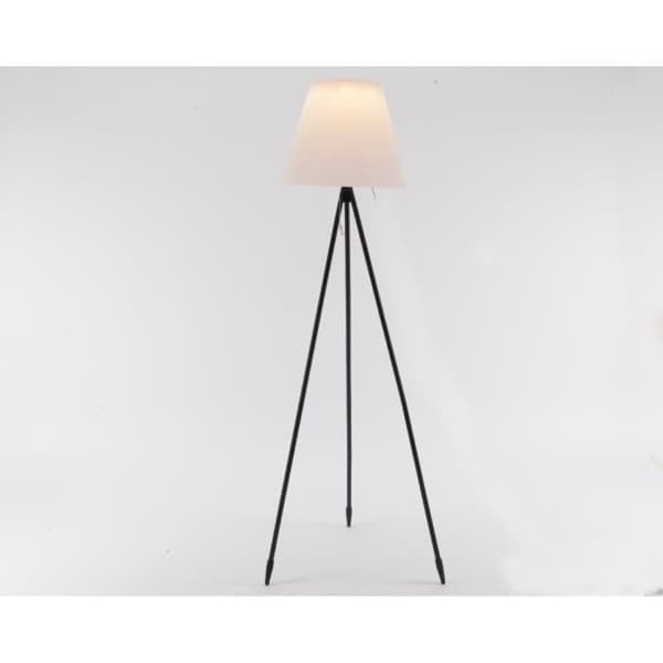 Solcellig tri stöd 38x148 cm - Vit och svart - Dekoration - Sladdlös